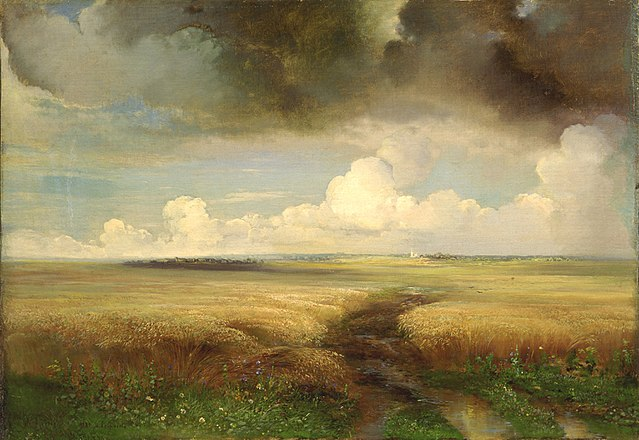 Алексей К. Саврасов - Рожь (1881год)