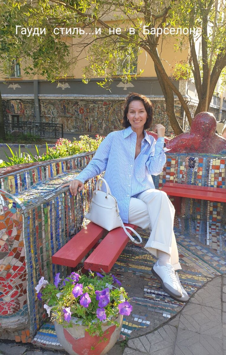 Моя любимая рубашка в полоску от Cos. Лучше пока не встречала🩵