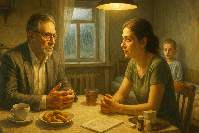 "Готовьтесь к худшему" – сказали врачи. А через день в дверь постучал человек под дождём