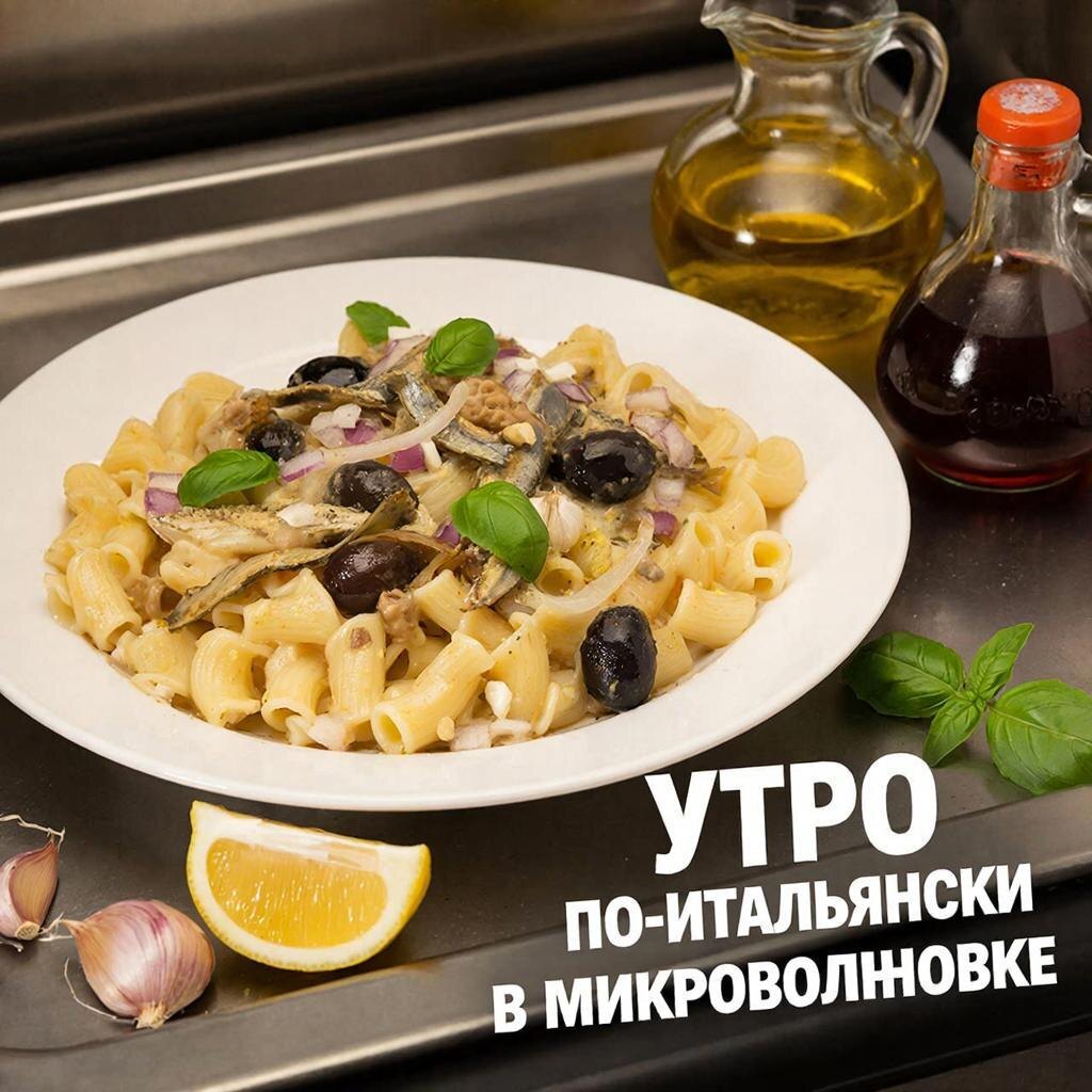 Утро по-итальянски в микроволновке готовим на канале dzen.ru/cookday