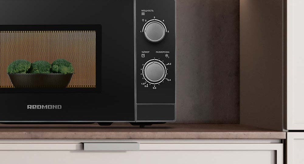 Микроволновая печь REDMOND MW2903, 20 л, 1050 Вт — «доступная и надёжная помощница для кухни» 🍽️