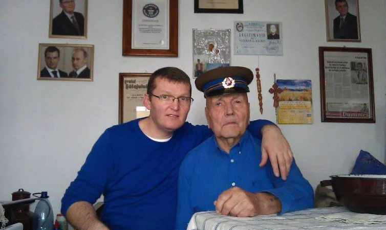    Габриэль Антонию Лавринчик и Петру Жука - фото из архива Габриэля Антонию Лавринчика