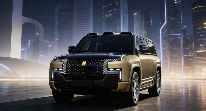 BYD Yangwang U8 построен как раз на ней