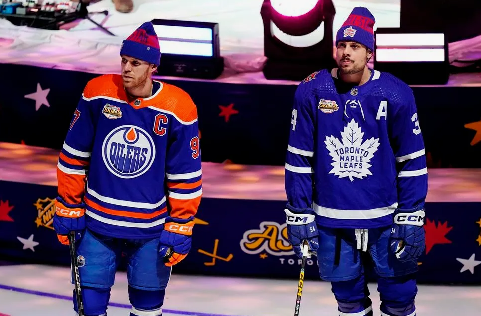 Далеко не факт, что миланский зритель увидет Коннора Макдэвида, Остона Мэттьюса и других звезд НХЛ на Олимпиаде. Фото: соцсети