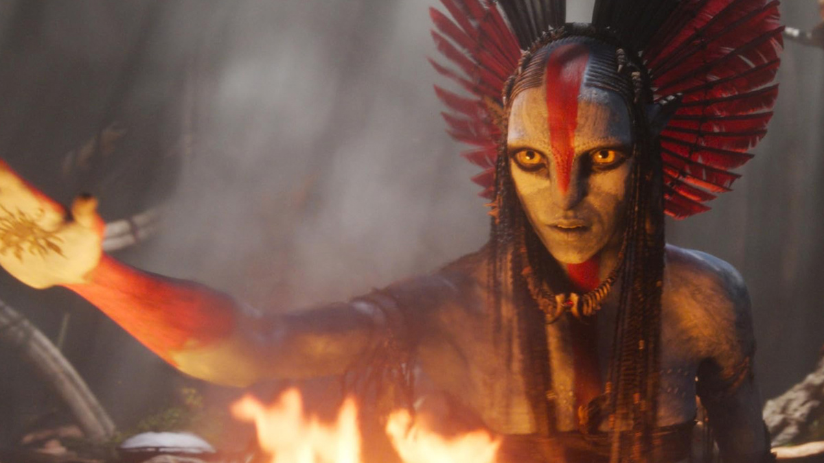 Кадр из фильма "Аватар: Пламя и пепел"