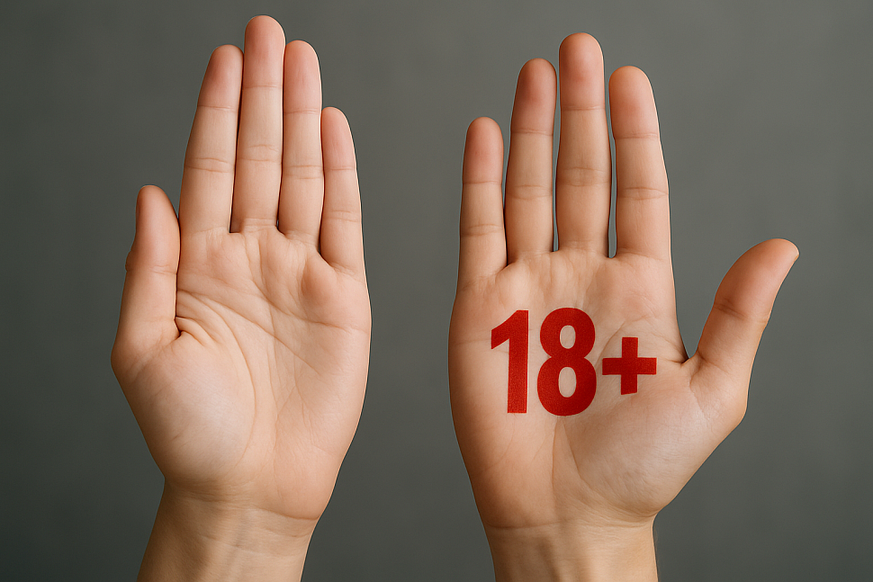 Маркировка 18+