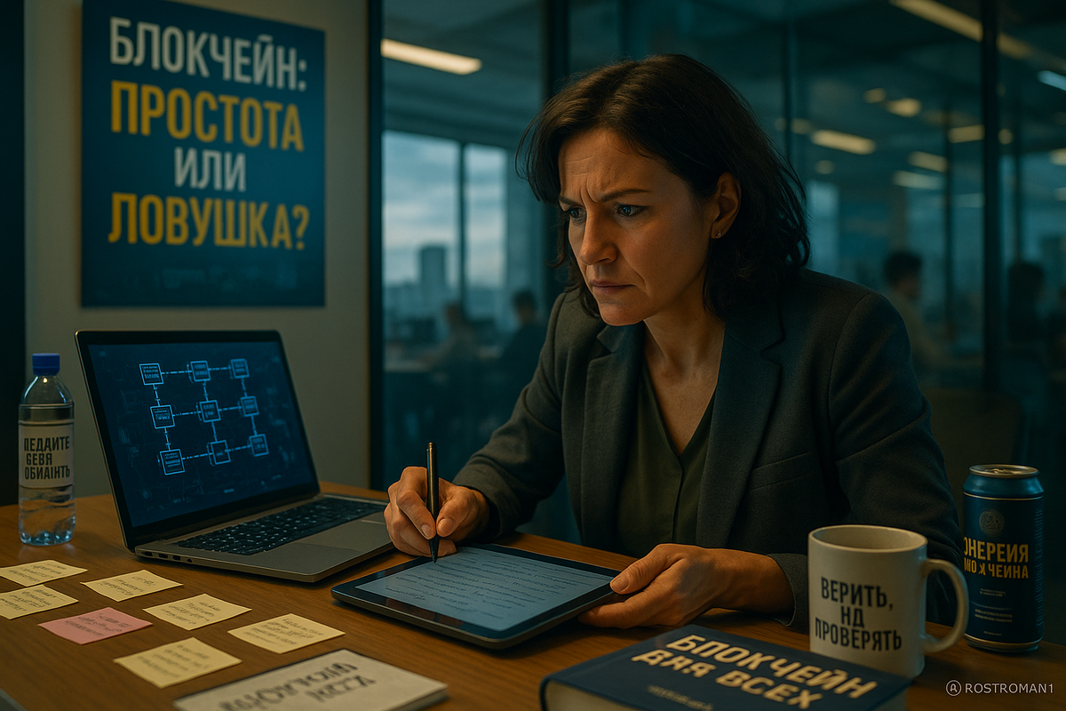   Блокчейн для чайников 2025: главная ловушка, о которой молчат эксперты РоСТ | Роман о Системном Трейдинге