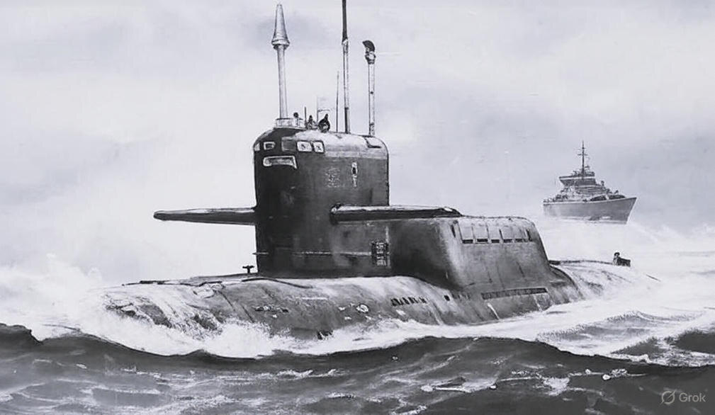 РПКСН пр. 667Б. Из свободного источика.