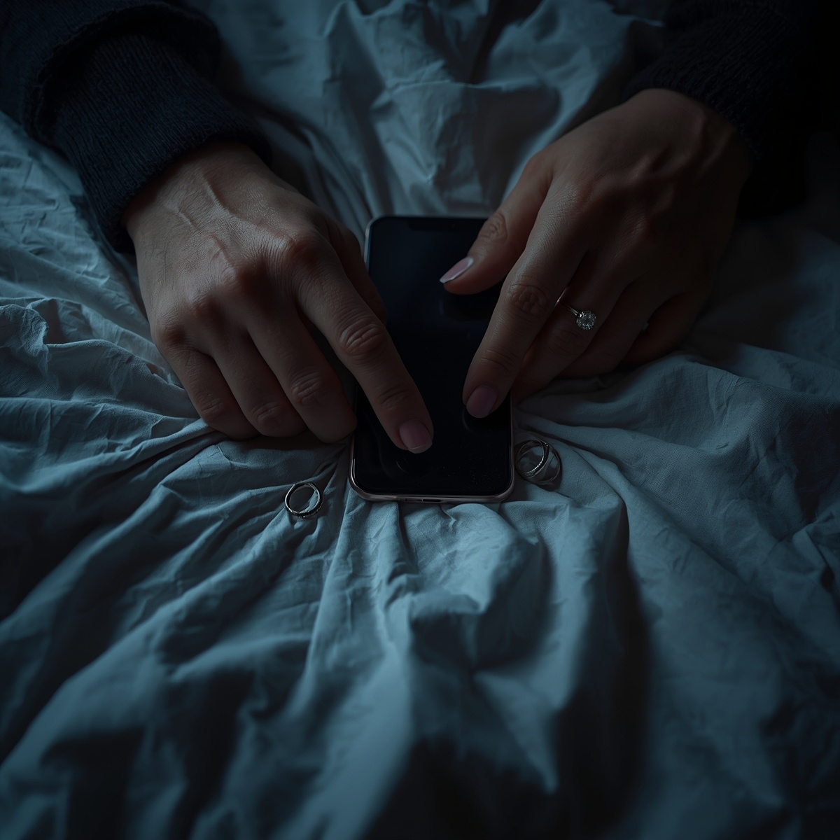  В нашей спальне. 