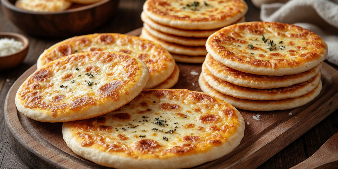 Сырные лепёшки за 15 минут