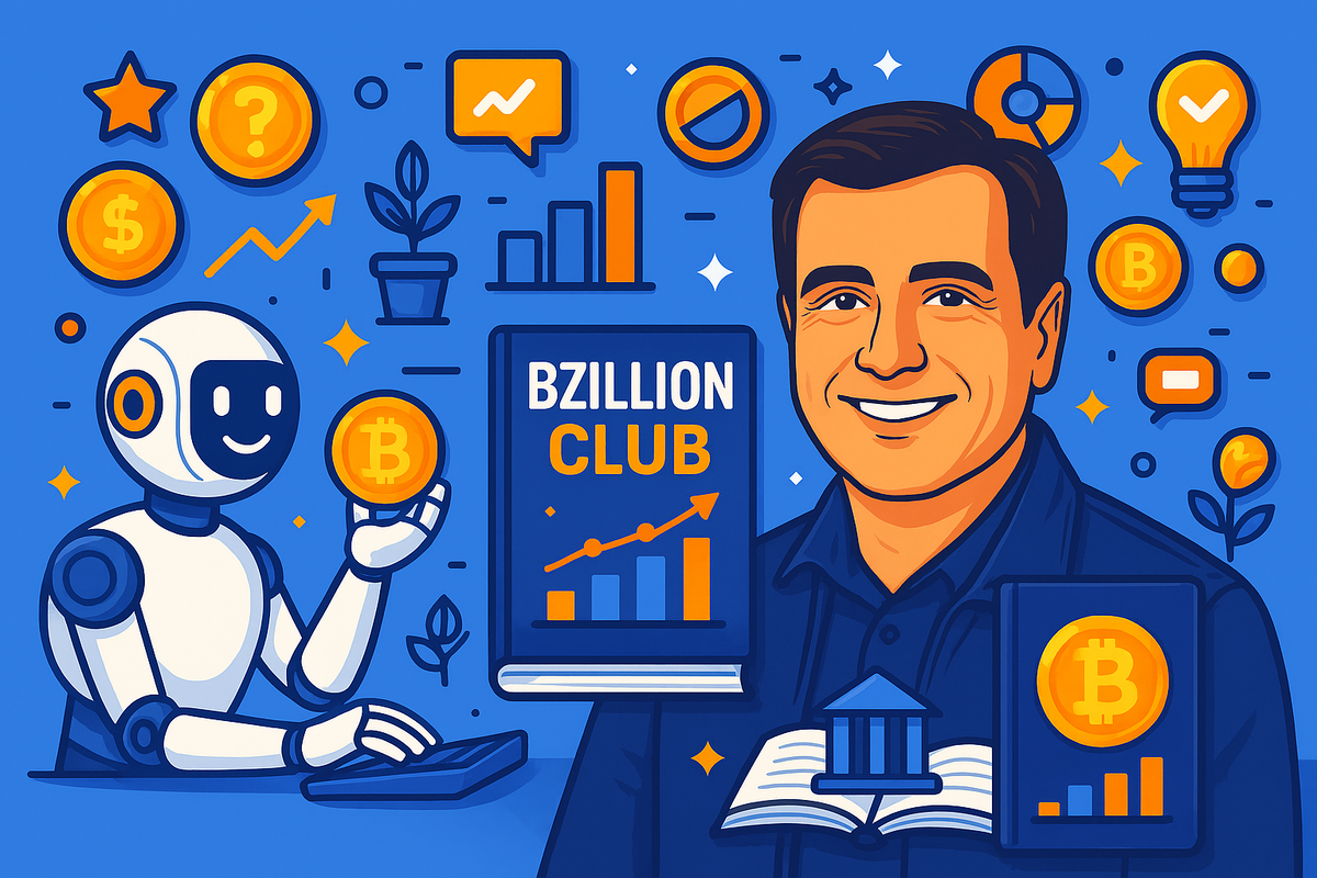  «Как зовут автора книги о Bzillion Club?cup»