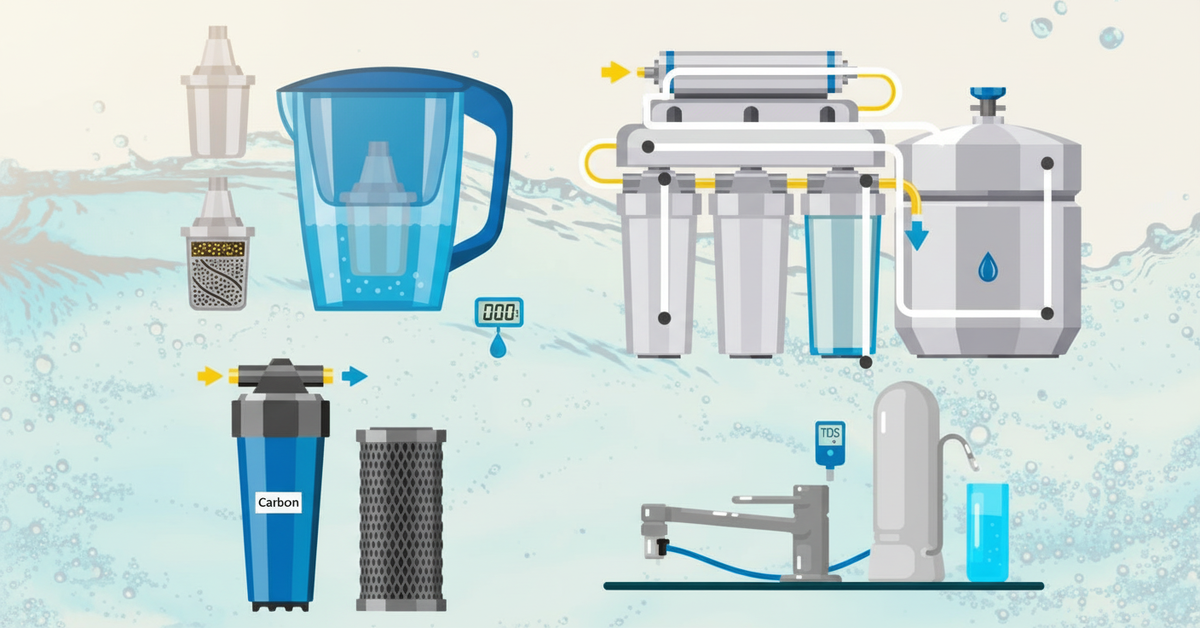 Как выбрать фильтр для воды?