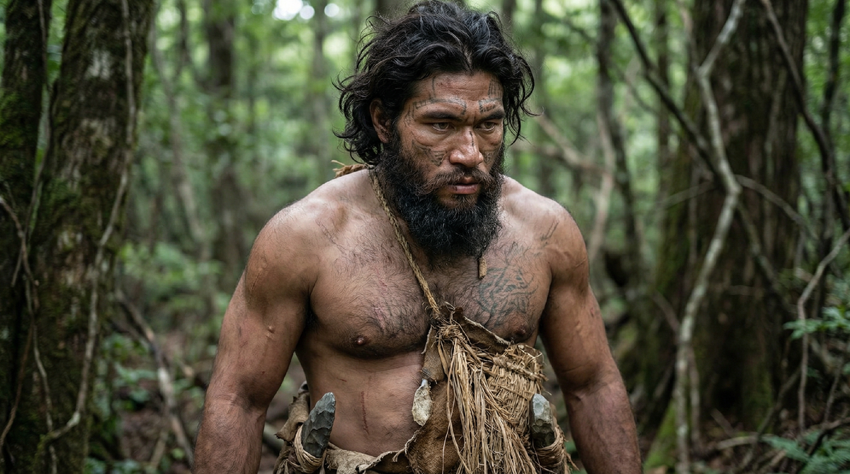 Древний охотник-собиратель культуры Дзёмон