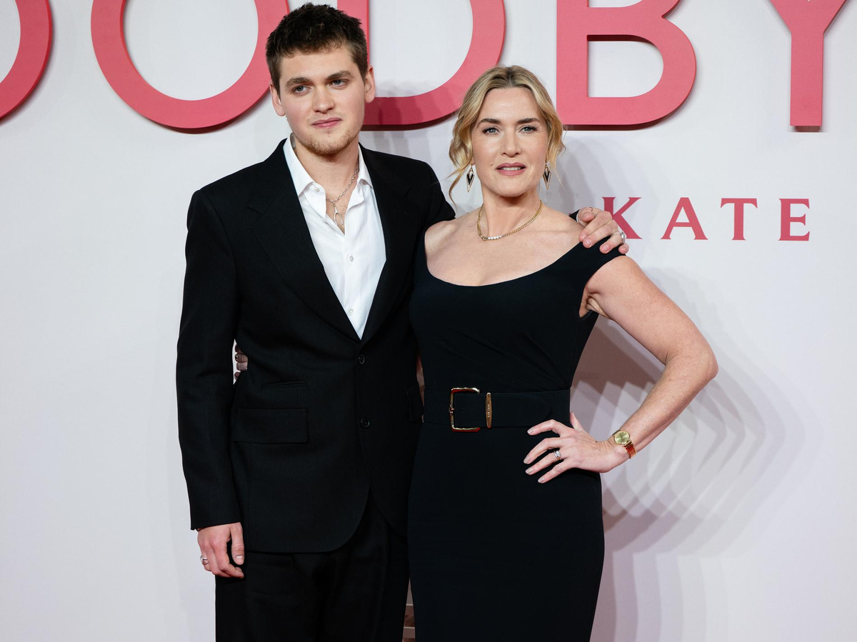    Кейт Уинслет с сыном Джо. Фото: Getty Images