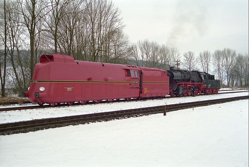 Немецкий паровоз BR 05: красная стрела эпохи пара