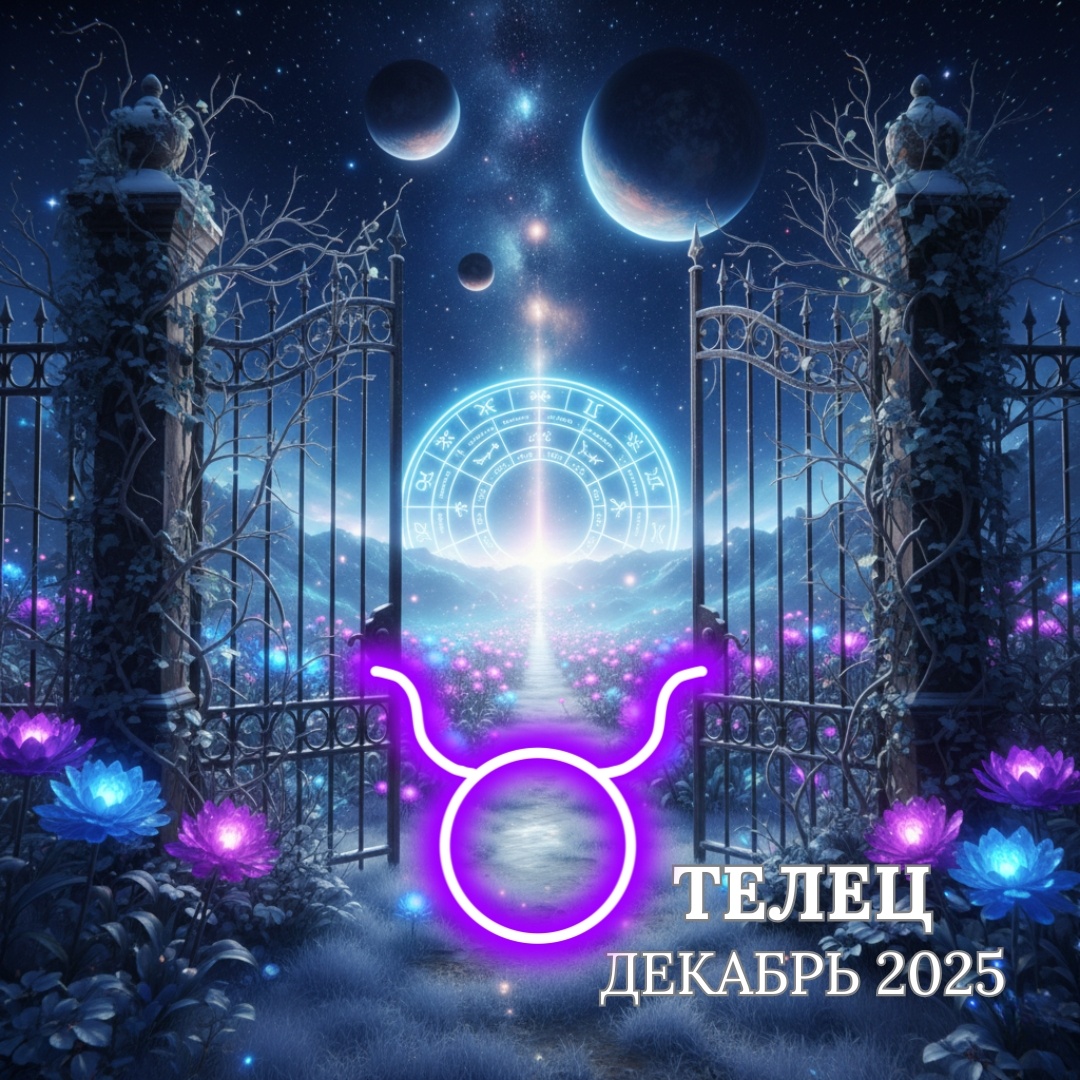 Гороскоп для Тельцов в Декабре 2025. Астролог Екатерина Юдина 