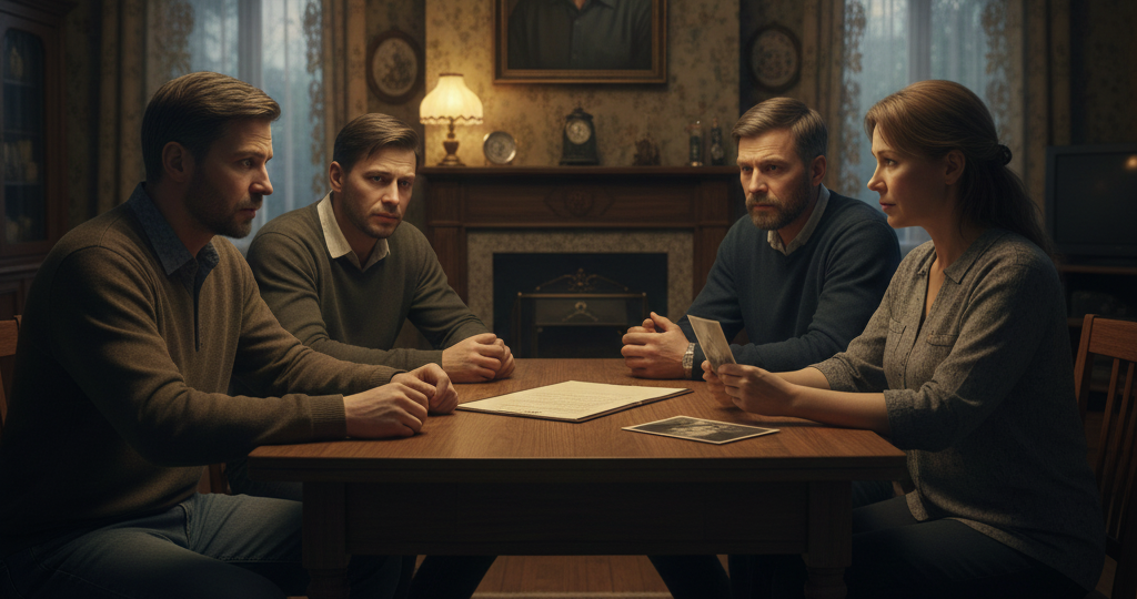 Братья делили наследство отца и нашли тайное завещание