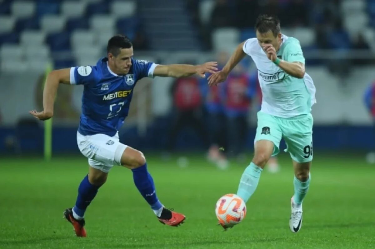    Тренера Балтики дисквалифицировали на три матча за жест в игре со Спартаком