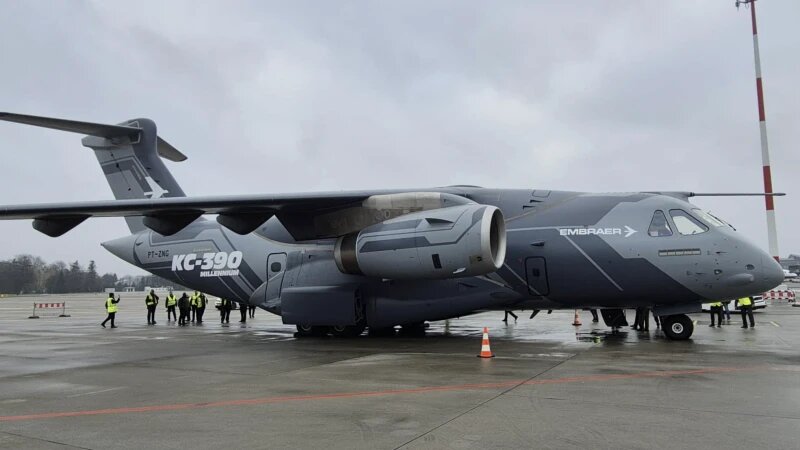 ВТС KC-390 для Польши? Соглашение бразильской Embraer с польской промышленностью. Фото: Embraer