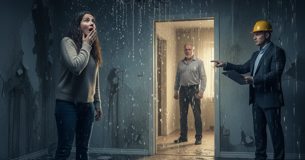 Сосед затопил квартиру и отказался платить, пока не пришла проверка