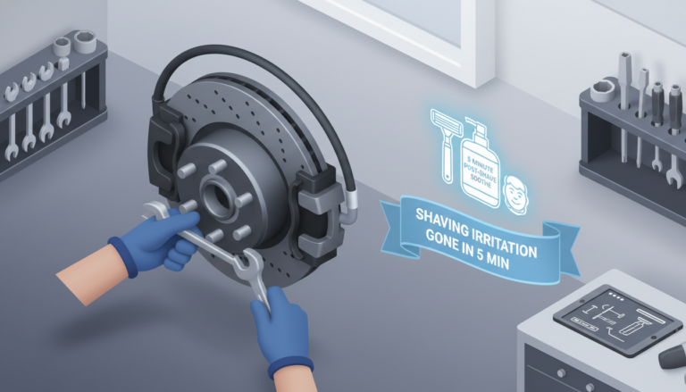    Ремонт тормозов напомнил простую вещь: как за 5 минут убрать раздражение после бритья и вернуть уверенность lucky247187Q