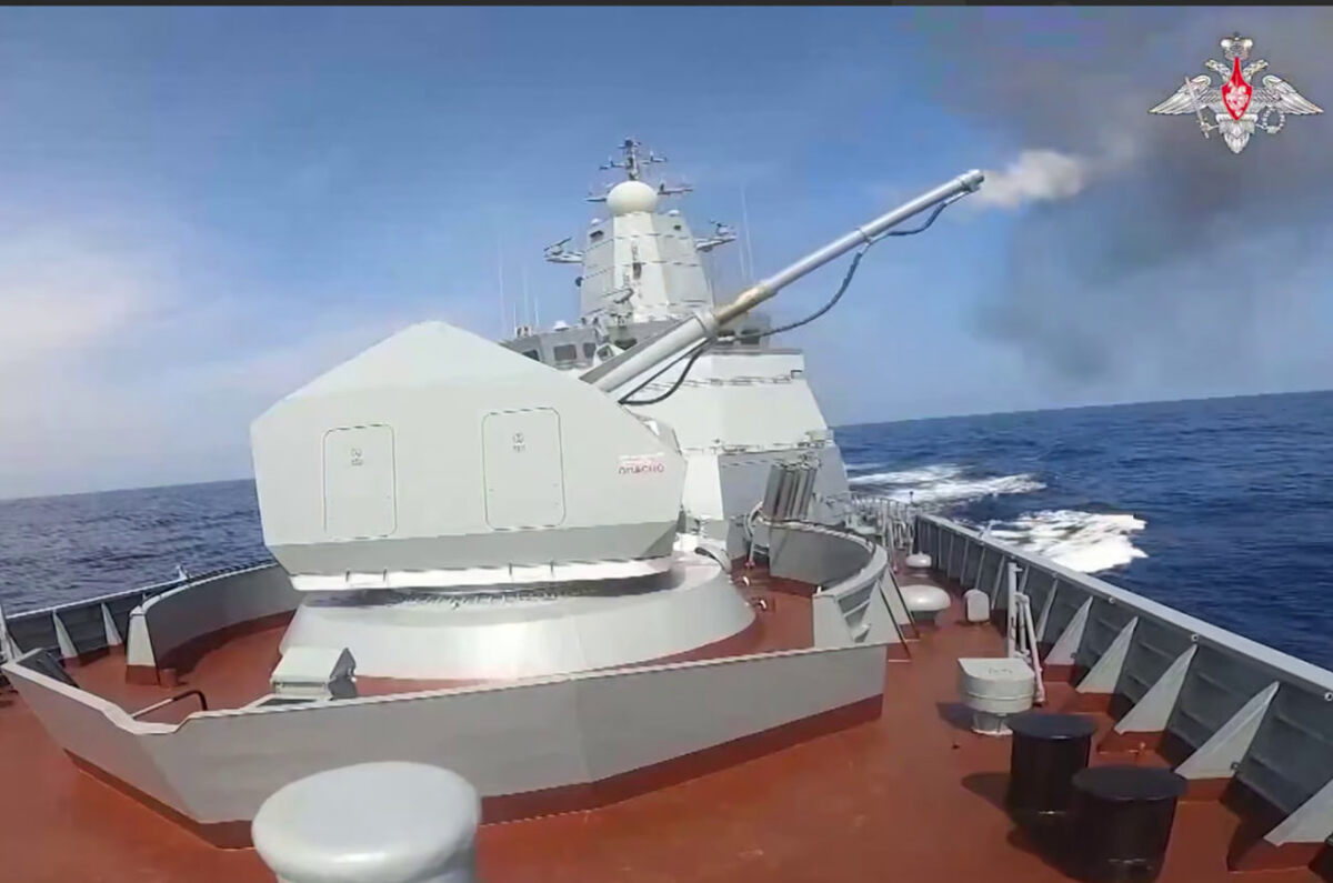    скриншот видео с телеграм-канала Министерства обороны России