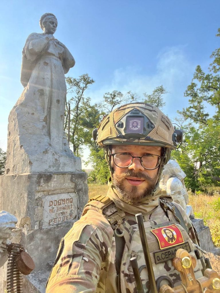 
Протодиакон Серафим Дубанов. Фото: ТГ-канал Мужского хора «Русский Формат»