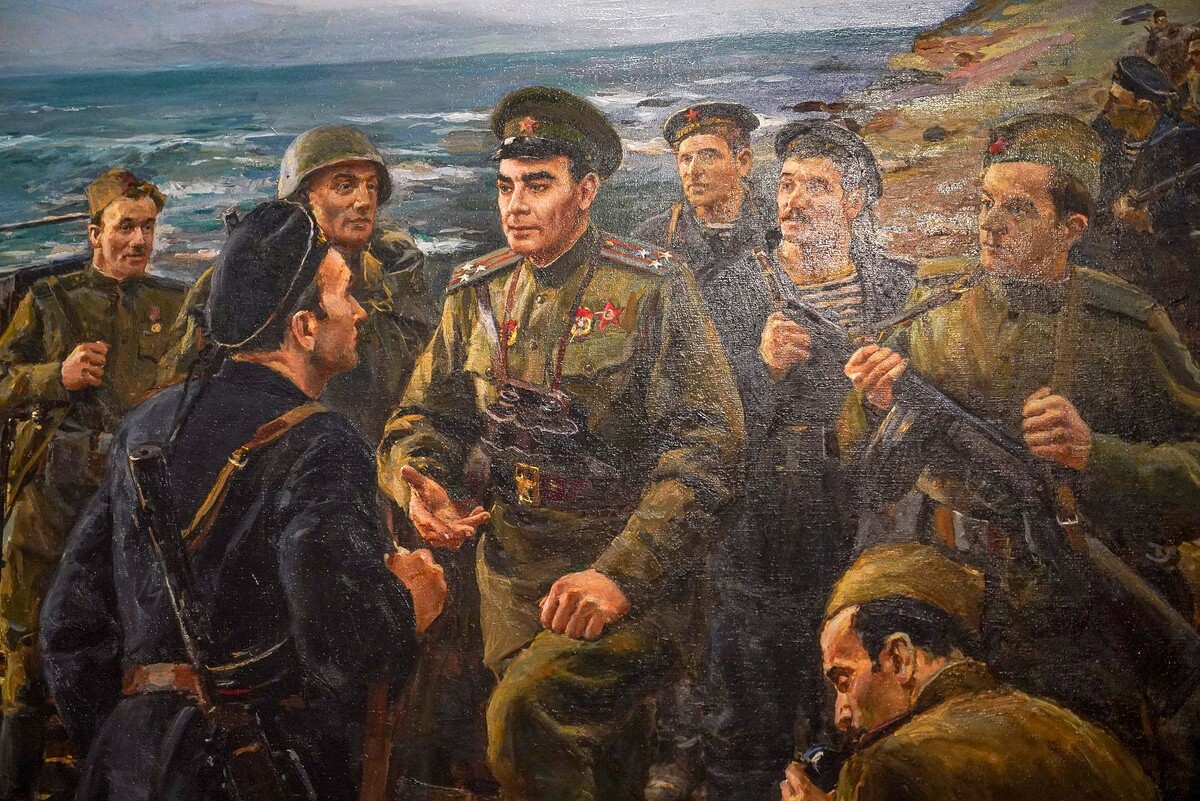 Дмитрий Налбандян. Леонид Ильич Брежнев на Малой Земле (фото из интернета)