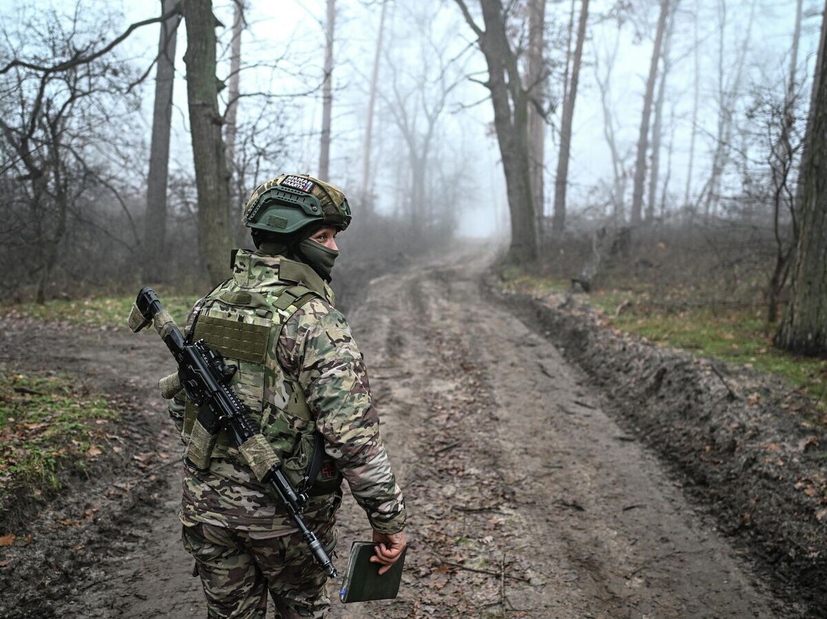    Российские военнослужащие в зоне СВО© РИА Новости / Сергей Бобылев