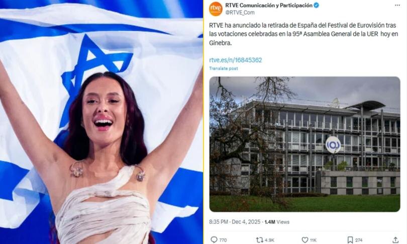    Источник: Getty Images | Израиль получил разрешение на участие в конкурсе Евровидение