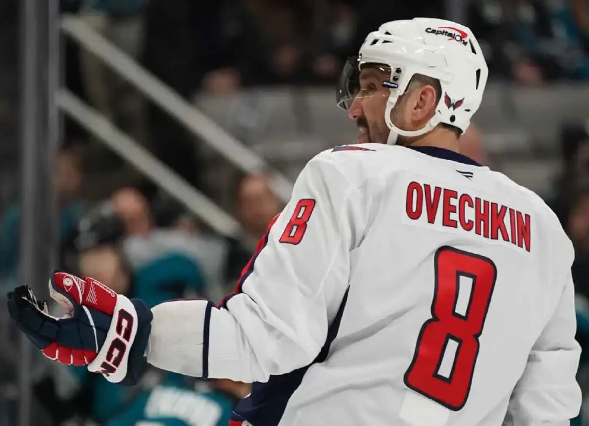     В Вашингтоне о двух голах Овечкина в ворота «Сан-Хосе»: проделал потрясающую работу