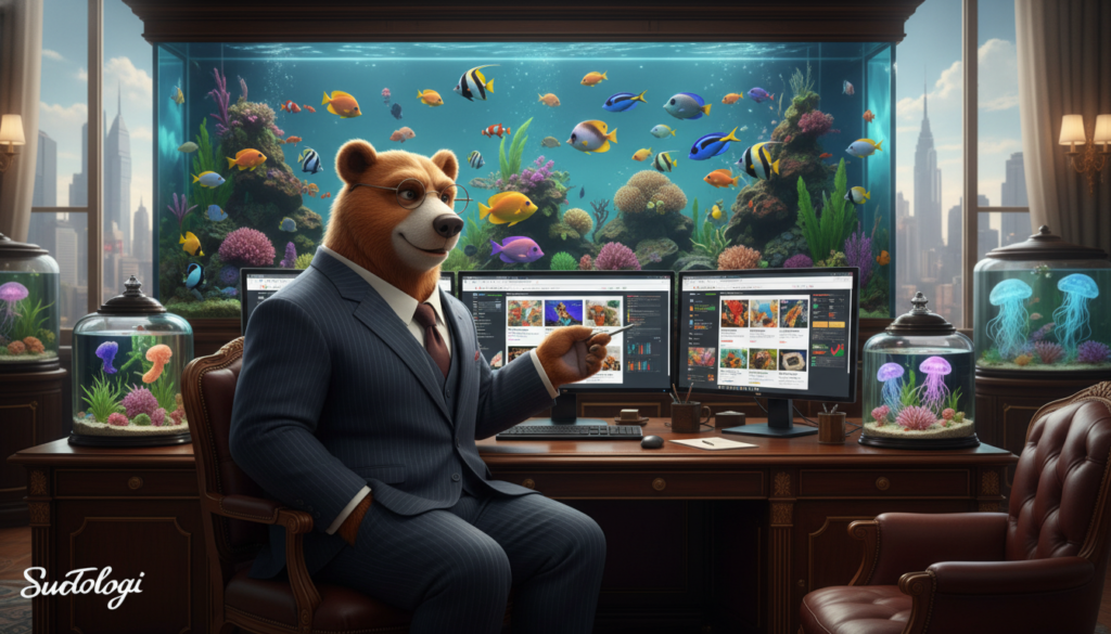    Аквариумные экосистемы инфлюенсер-тренд на Авито Суетолог