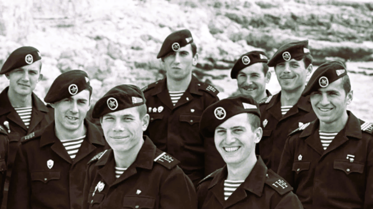 Морские пехотинцы Ченоморского Флота. Из свободного источника.