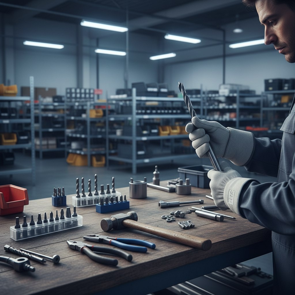 Усиленные инструменты и оснастка, подходящие для длительной работы с металлом.