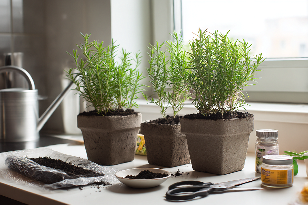    Розмарин часто выращивали у дома как ароматное «растение-талисман».