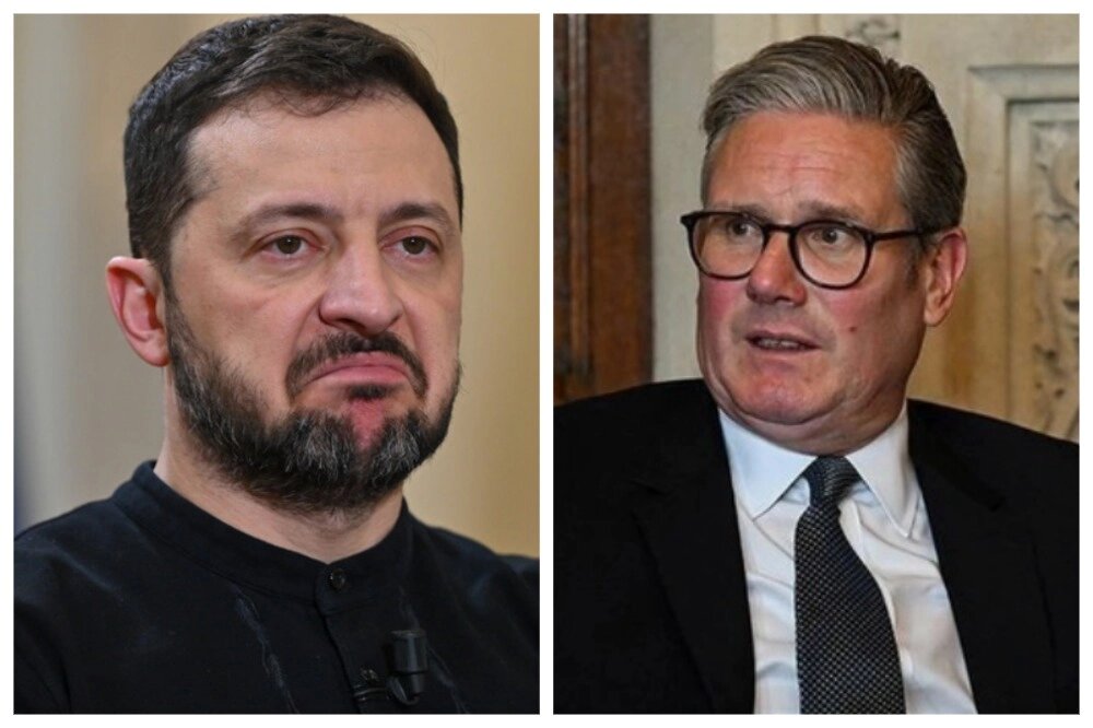    Зеленский и Стармер Фото: коллаж АиФ