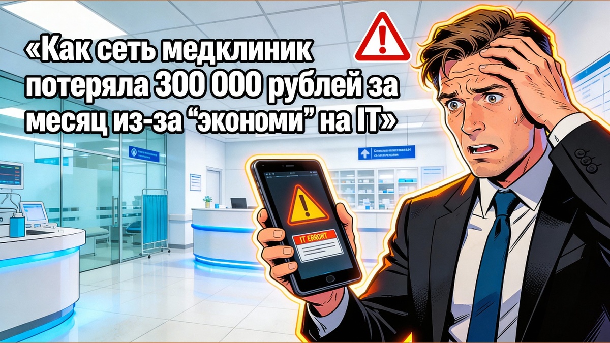 IT-аутсорсинг для сети медицинских центров