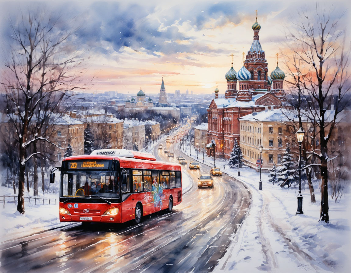 Новогодние автобусные туры по России из Самары, Тольятти и Ульяновска