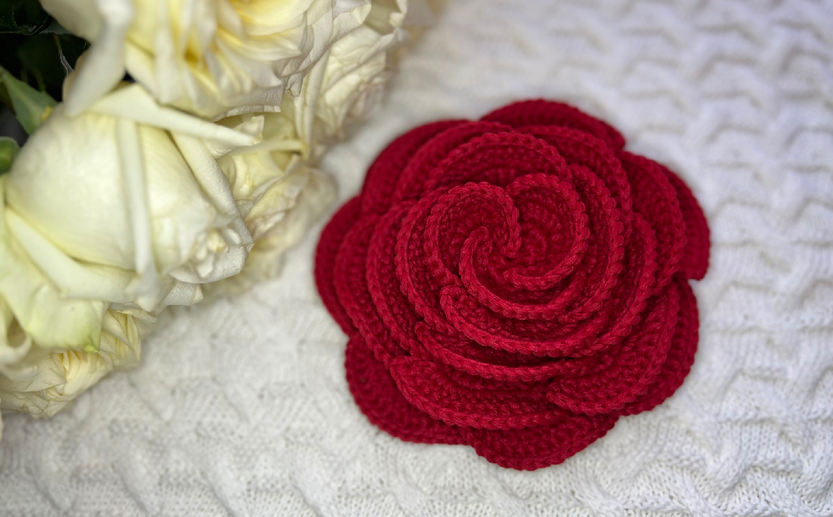 Роза без обвязки 