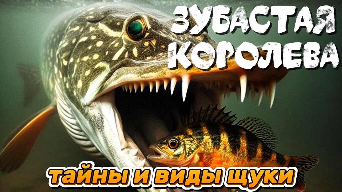 Зубастая королева! Тайны и виды щуки.