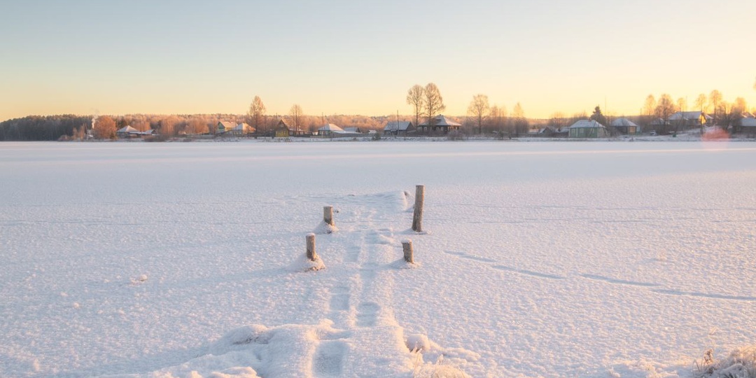 Замерзшая Климковка