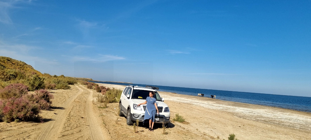 в УЗБЕКИСТАН на своем авто! Часть 7. Озеро Айдаркуль. Дорога до Бухары