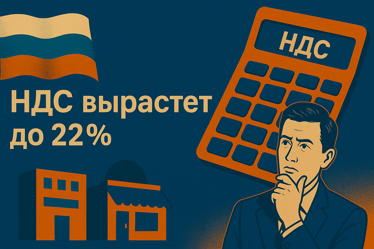 Что изменится для малого бизнеса при НДС 22%: маржа, договоры, риски
