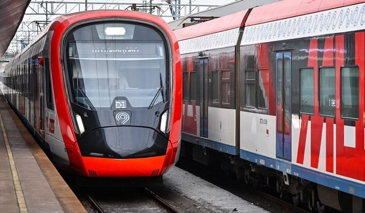     Поезда МЦД. Источник: mos ru Автор фото: Пресс-служба Мэра и Правительства Москвы