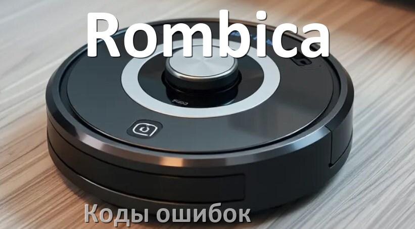 
Робот пылесос Rombica ошибка 1, E10, 10, 12, 5, 14, 18, 6