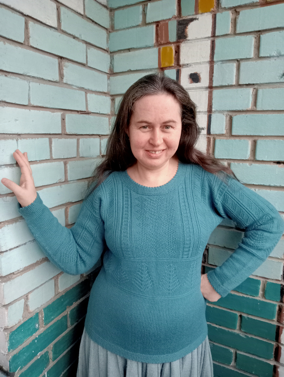 Свитер Гернси "Хийденсельга", фото авторов