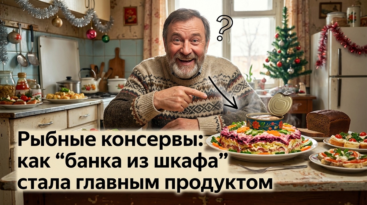 Рыбные консервы: как “банка из шкафа” стала главным продуктом  