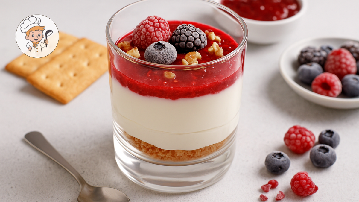 Этот кремовый десерт без выпечки спасает меня, когда гости уже на пороге