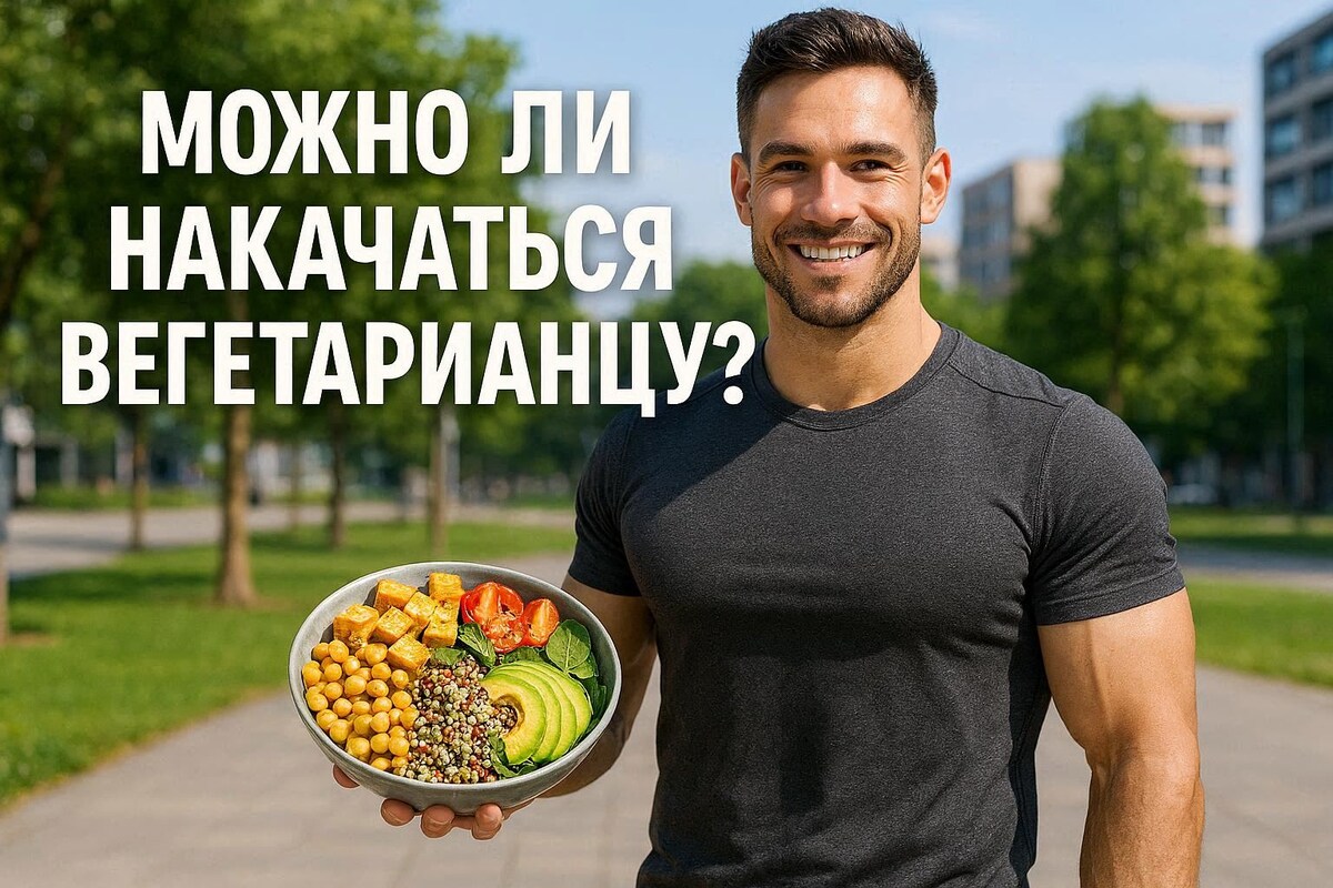 Можно ли накачаться вегетарианцу?