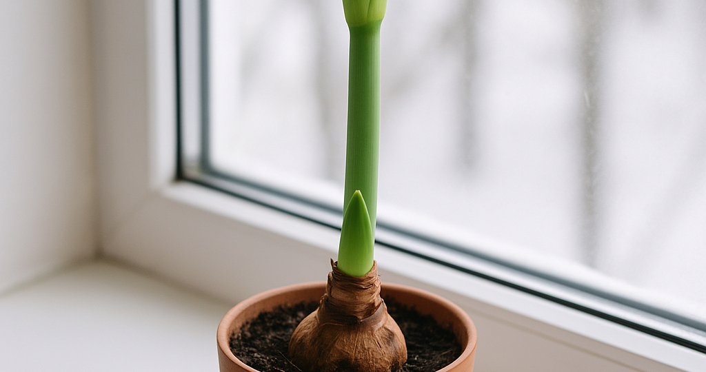 Как я ухаживаю за гиппеаструмами зимой